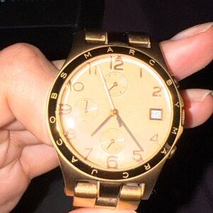 Marc Jacobs Gold Watch